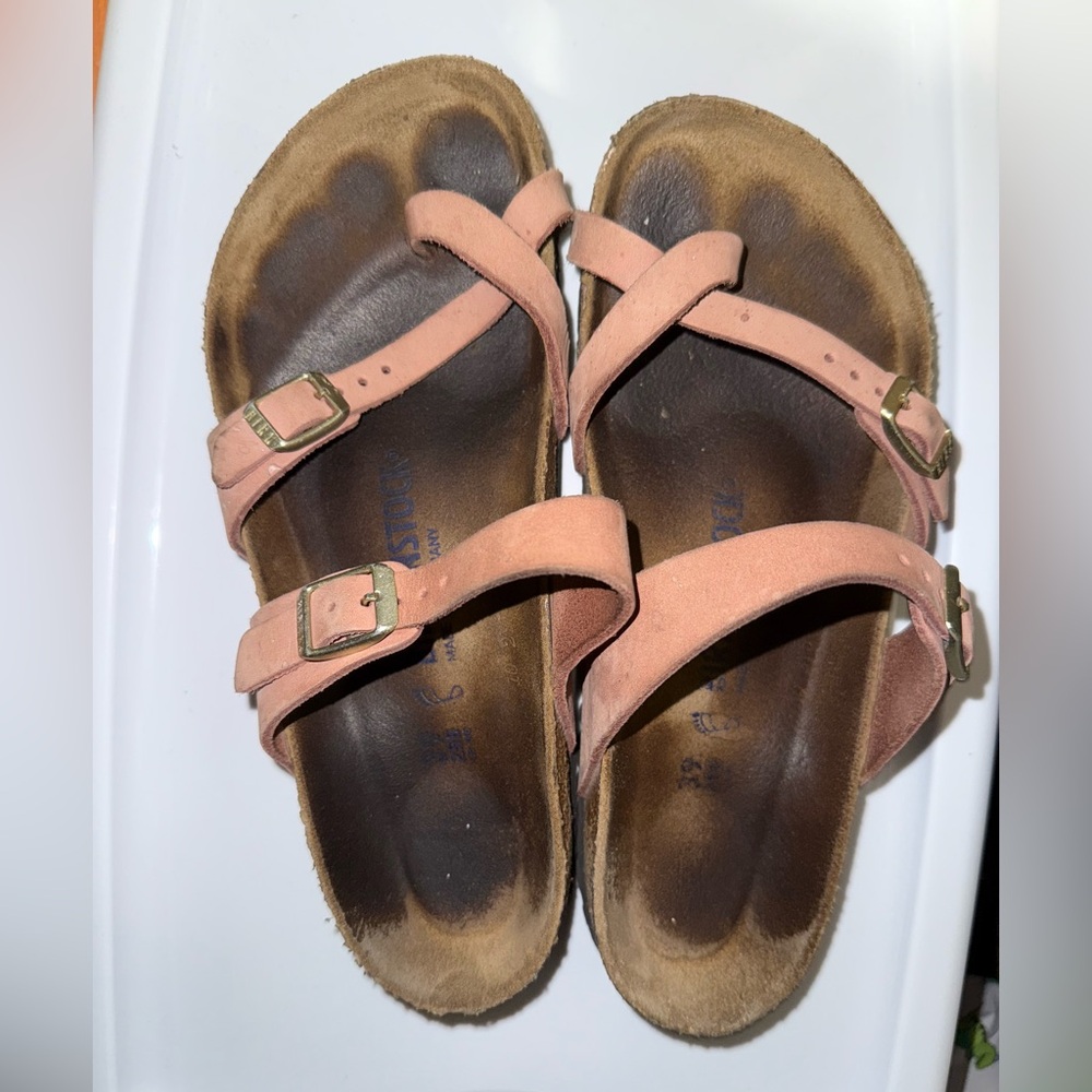 Birkenstock Mayari Women's Pink Sandals size 39 (8)
